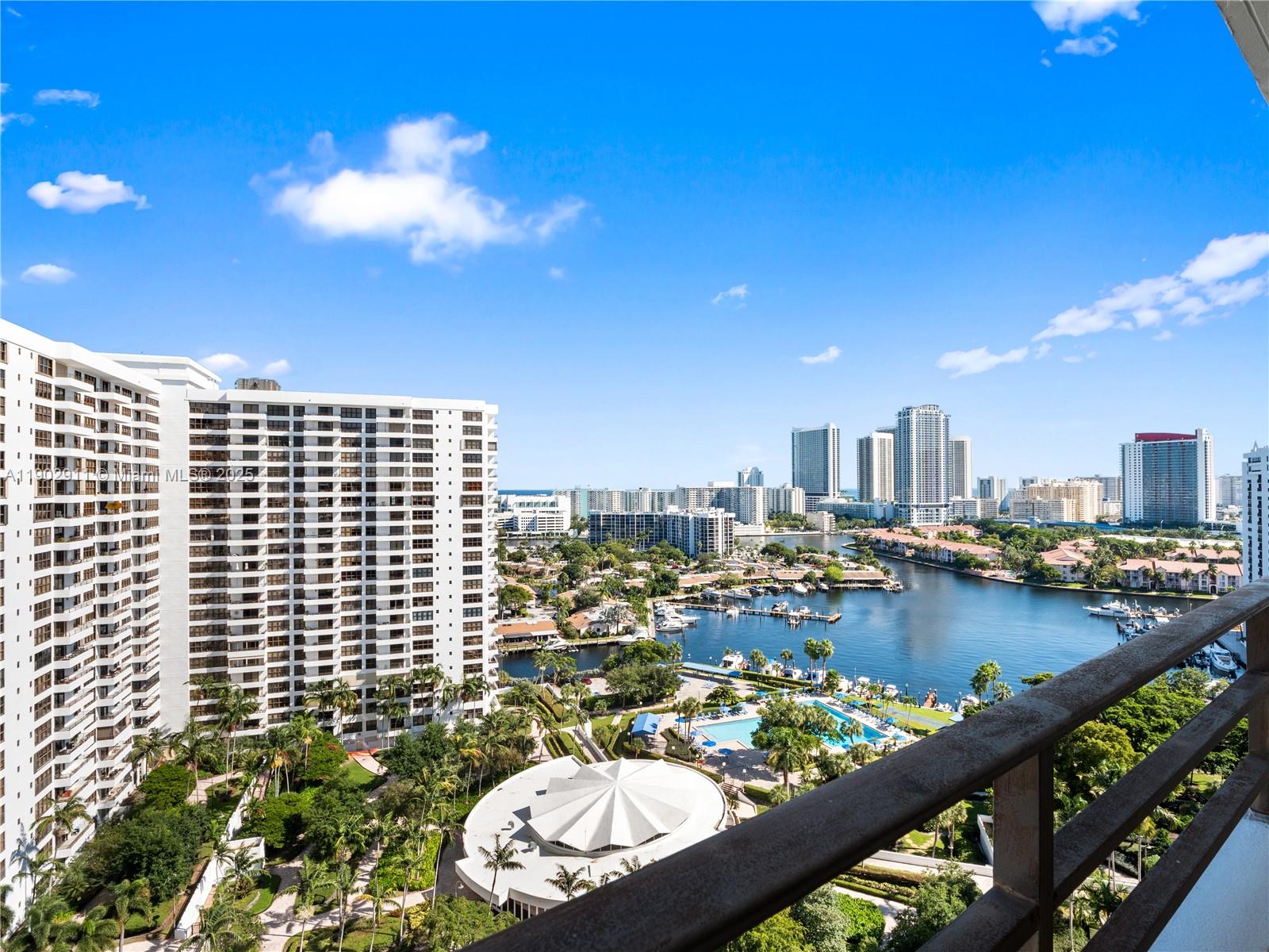 Photo of 600 Three Islands Blvd  #1814, Hallandale Beach, Florida, 33009 - Your balcony view