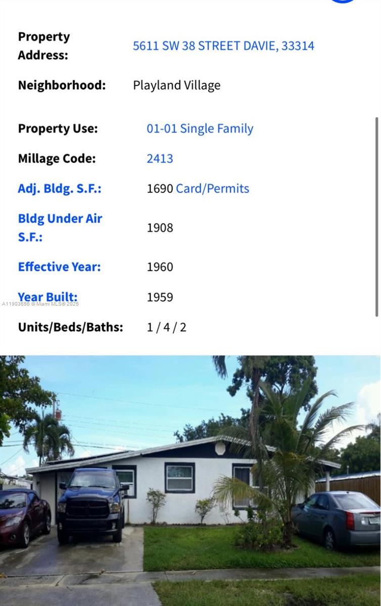 See details 5611 4 / 2 1908 sq. ft. $ 2025-10-27 0 Photo