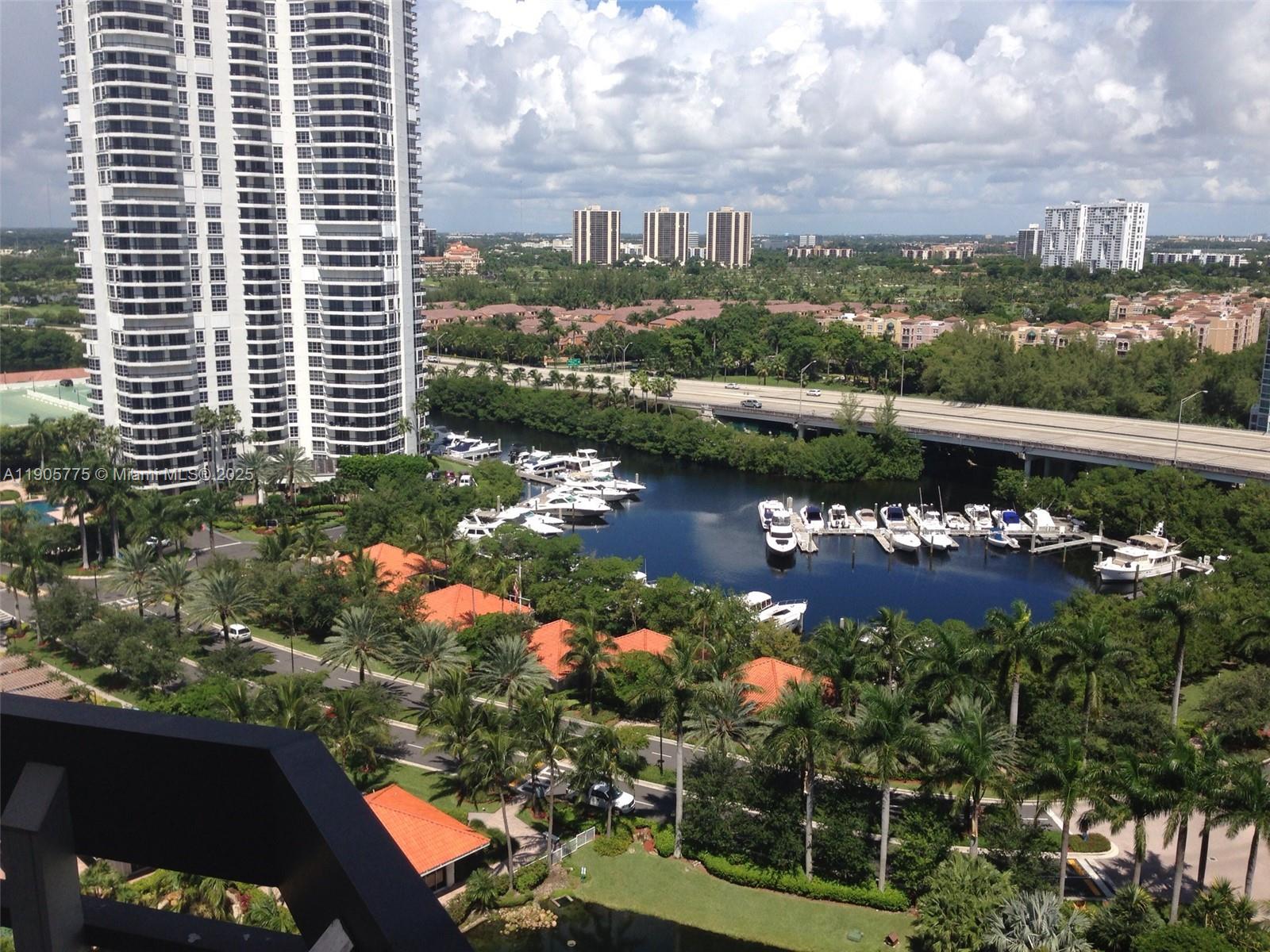 Photo of 19101 Mystic Pointe Dr  #2306, Aventura, Florida, 33180 - View from balcony