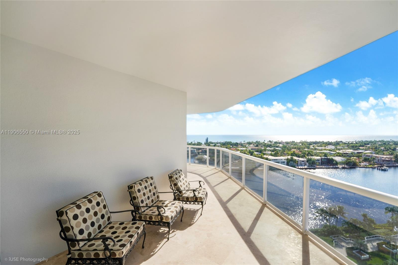 Photo of 3801 207th St  #15AS, Aventura, Florida, 33180 - One of 2 Large Balconies