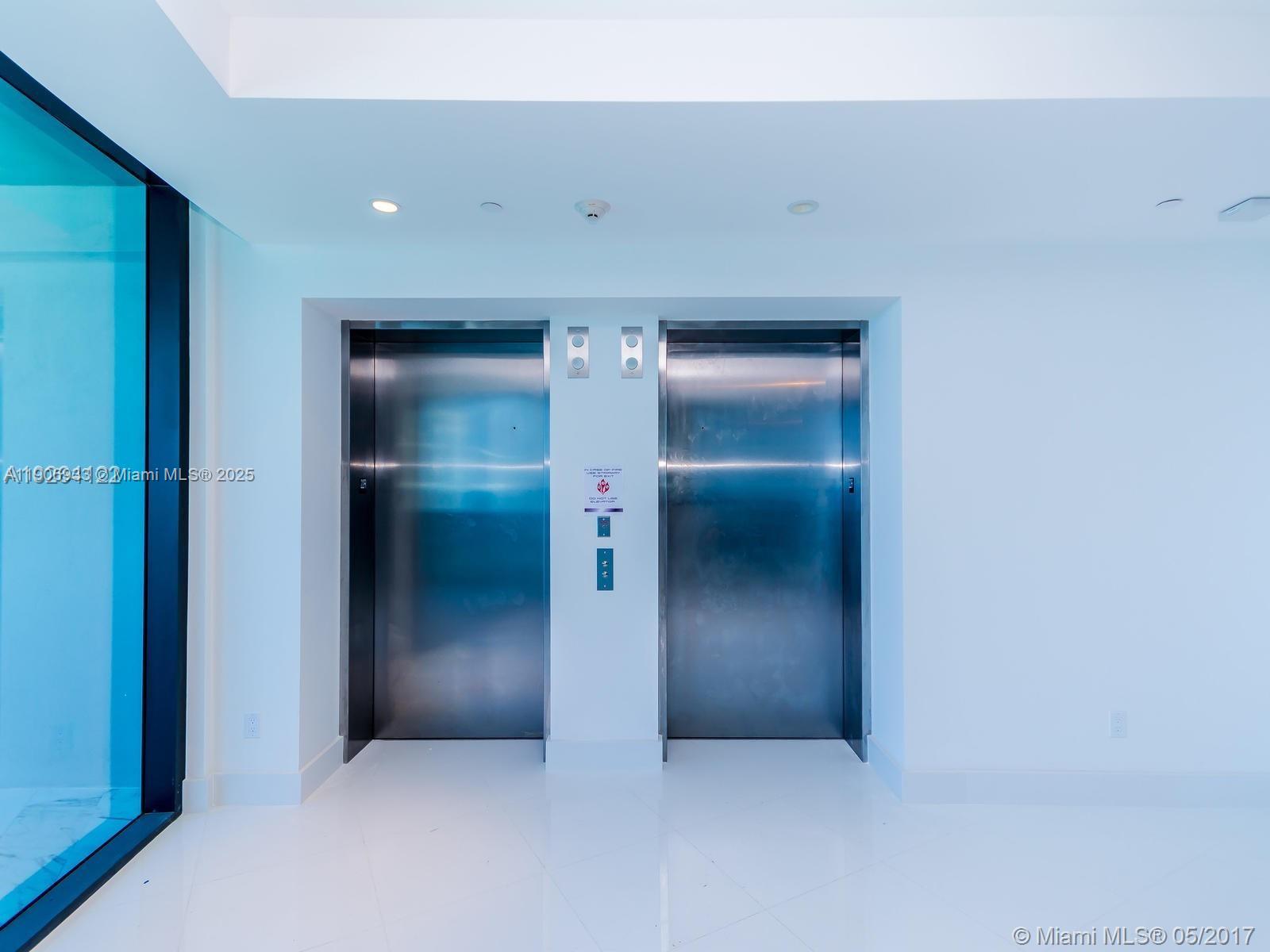 Photo of 18555 Collins Ave  #4804, Sunny Isles Beach, Florida, 33160 - elevator