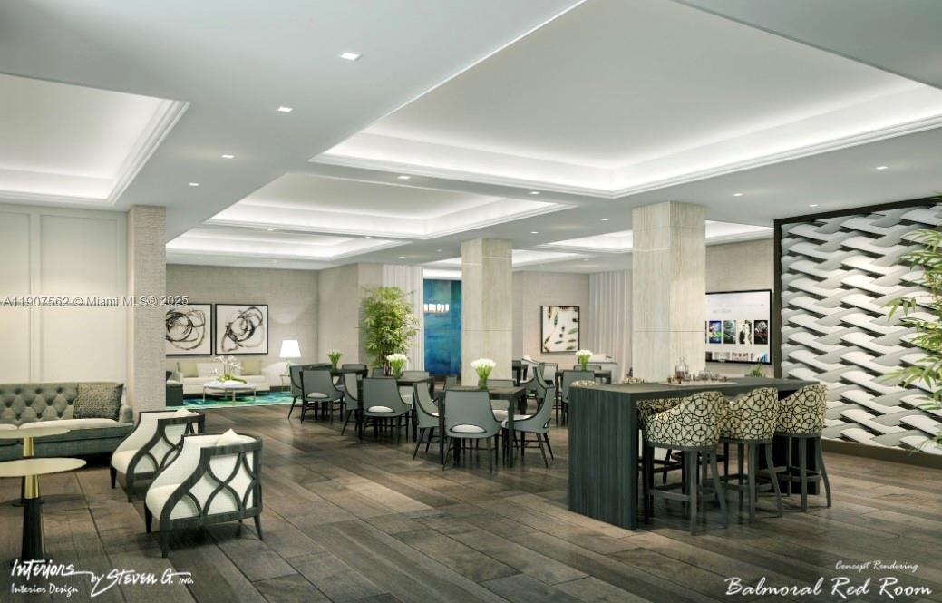 Photo of 9801 Collins Ave  #14Y, Bal Harbour, Florida, 33154 - Rendering of Party Space