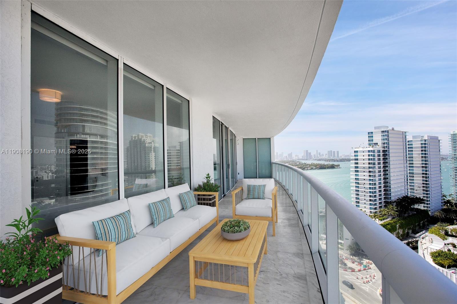 Photo of 450 Alton Rd  #2110, Miami Beach, Florida, 33139 - Digitally staged