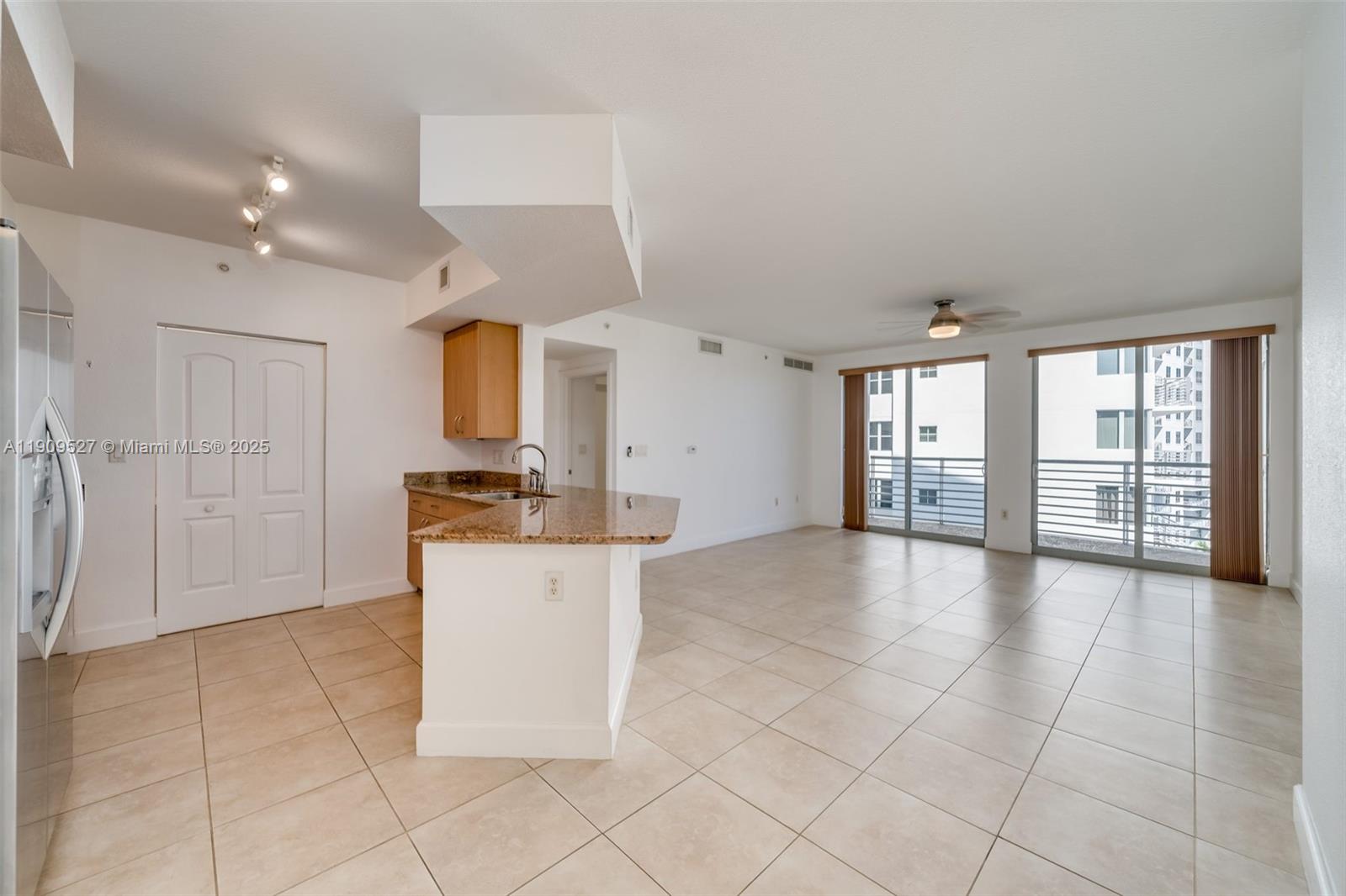 Photo of 1830 Radius Dr  #823, Hollywood, Florida, 33020 - living room and kitchen