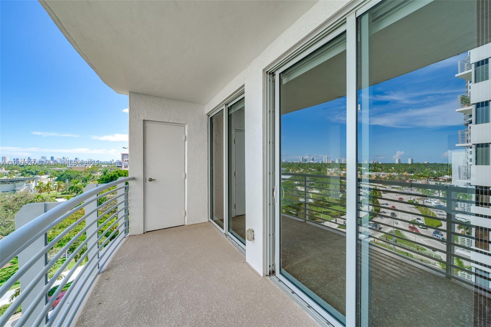 Photo of 1830 Radius Dr  #823, Hollywood, Florida, 33020 - balcony 2 views (2 a/c for each side the apartment)