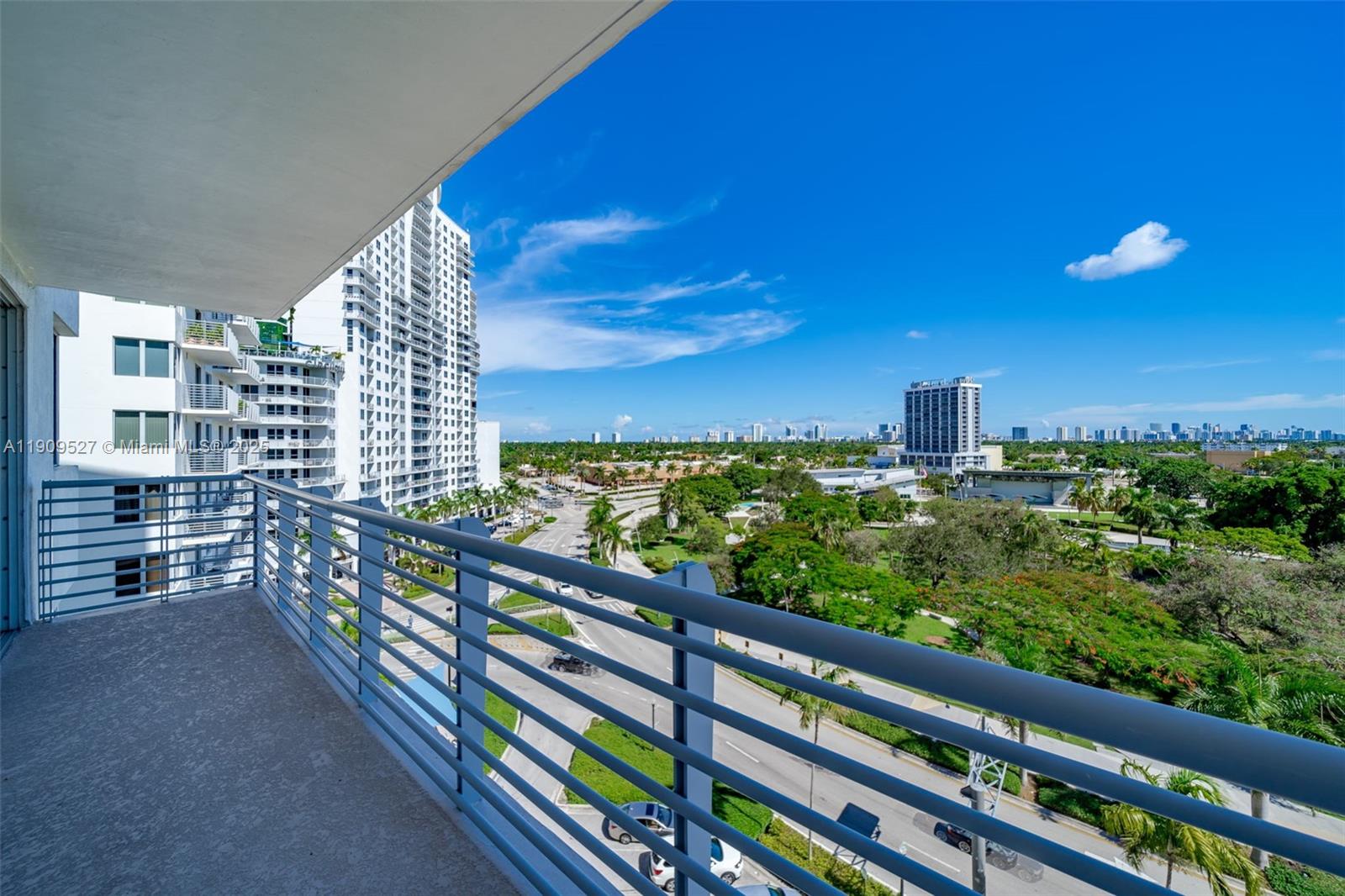 Photo of 1830 Radius Dr  #823, Hollywood, Florida, 33020 - Mater bedroom with private & large balcony facing south east to Hollywood Young Circle