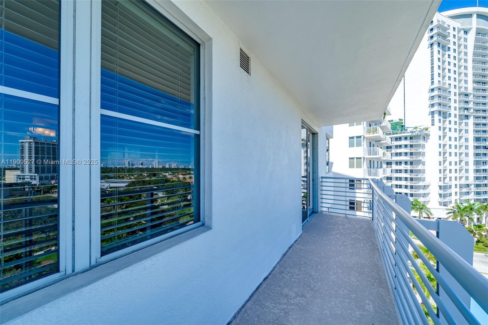 Photo of 1830 Radius Dr  #823, Hollywood, Florida, 33020 - Mater bedroom with private & large balcony facing south east to Hollywood Young Circle