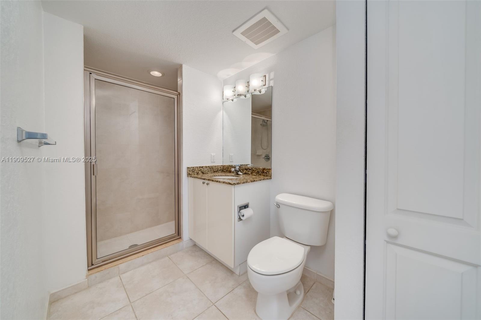 Photo of 1830 Radius Dr  #823, Hollywood, Florida, 33020 - 2nd bathroom with walk in shower and linen closet