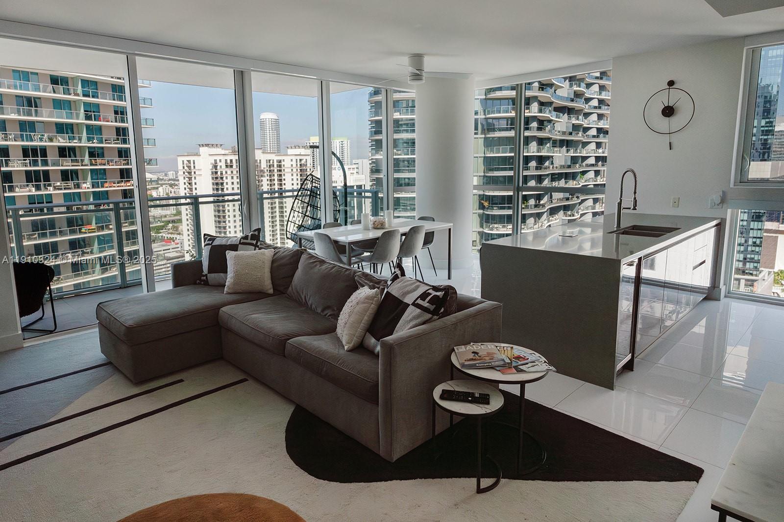 Photo of 1080 Brickell Ave  #3309, Miami, Florida, 33131 - North west corner unit