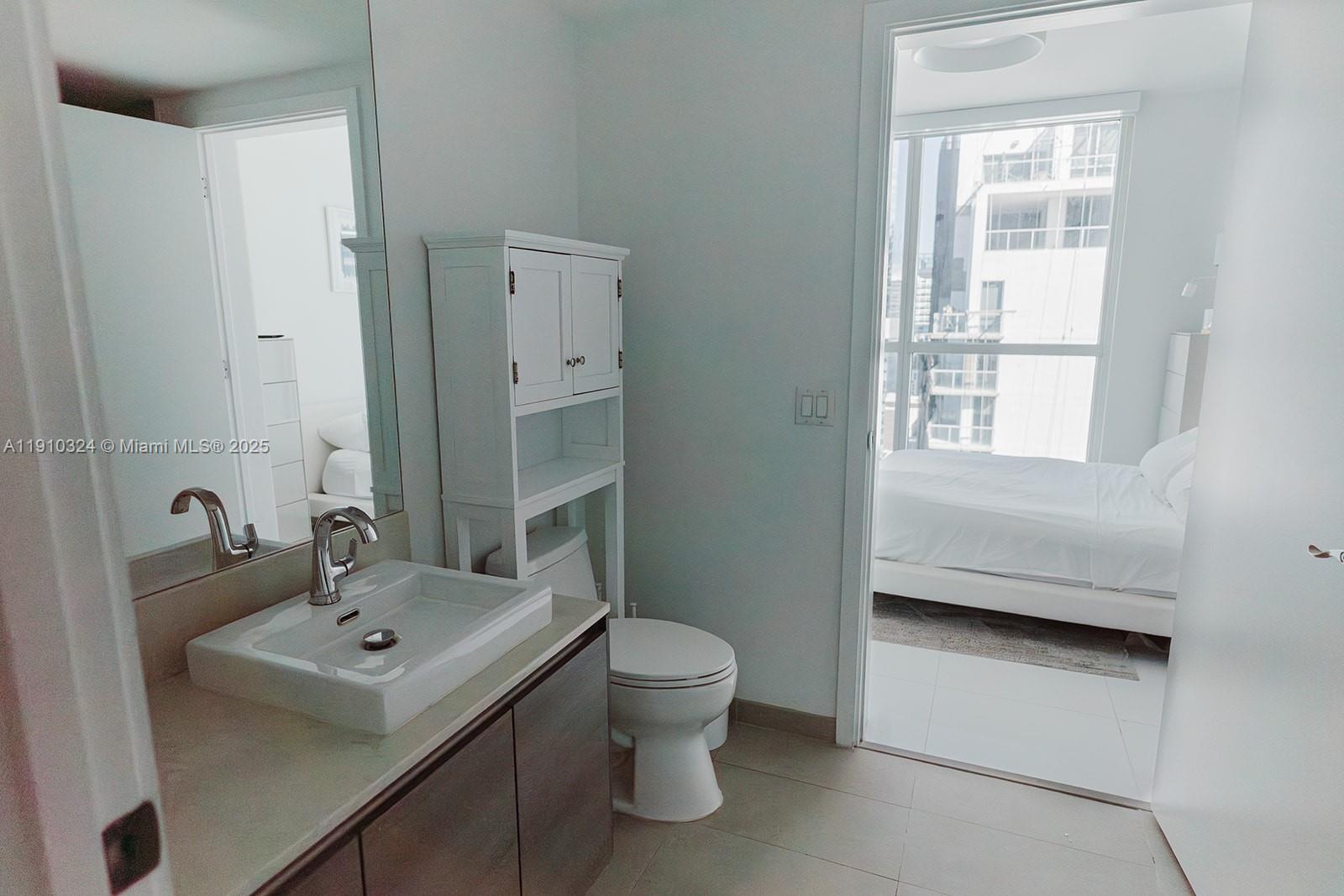 Photo of 1080 Brickell Ave  #3309, Miami, Florida, 33131 - 2nd bedroom ensuite with hallway access