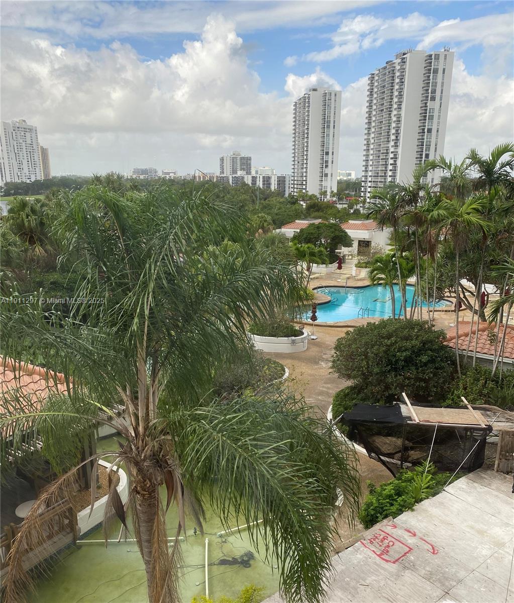 Photo of 20281 Country Club Dr  #511, Aventura, Florida, 33180 - View from the balcony.