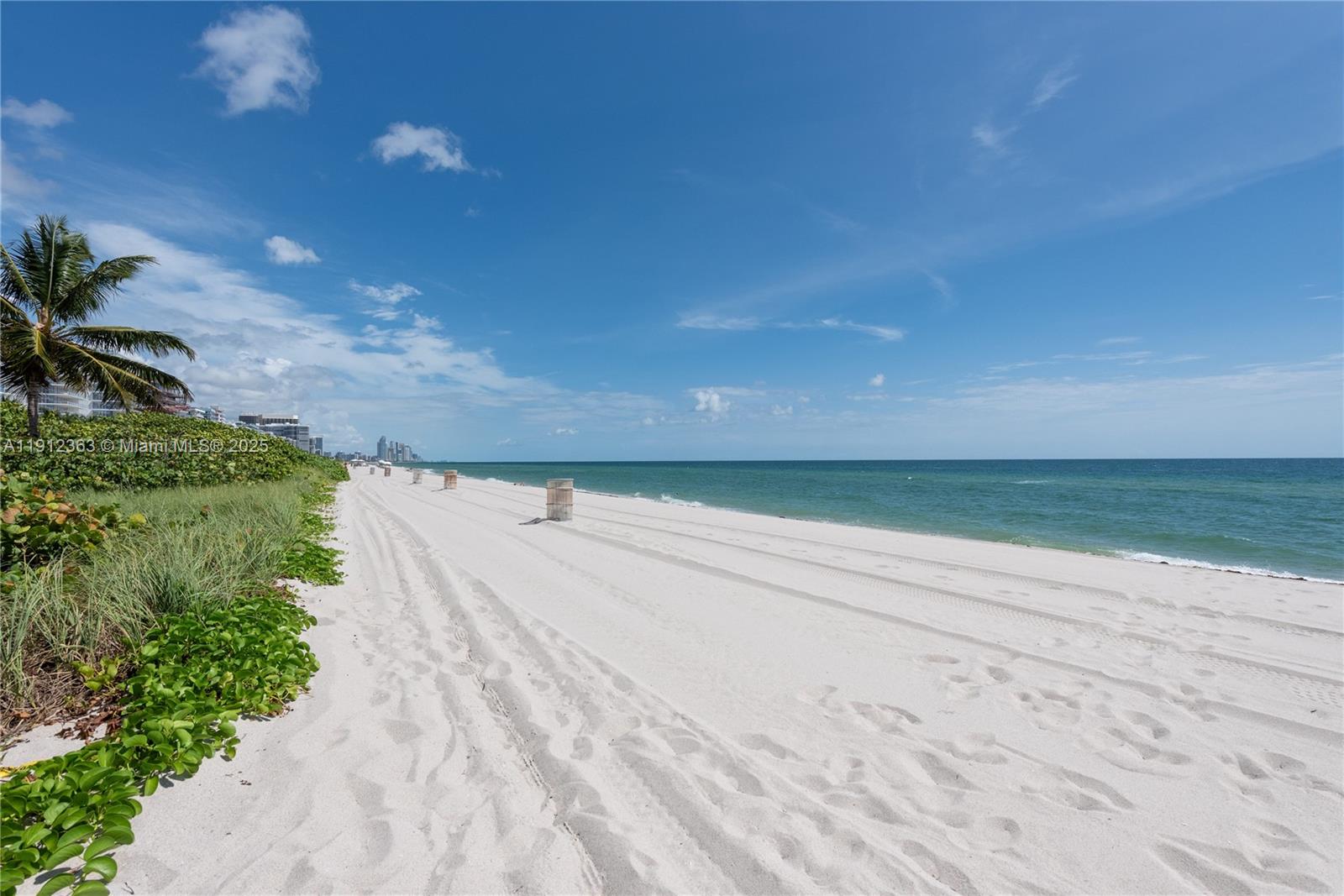 Photo of 8925 Collins Ave  #11C, Surfside, Florida, 33154 - Beach behind condominium.