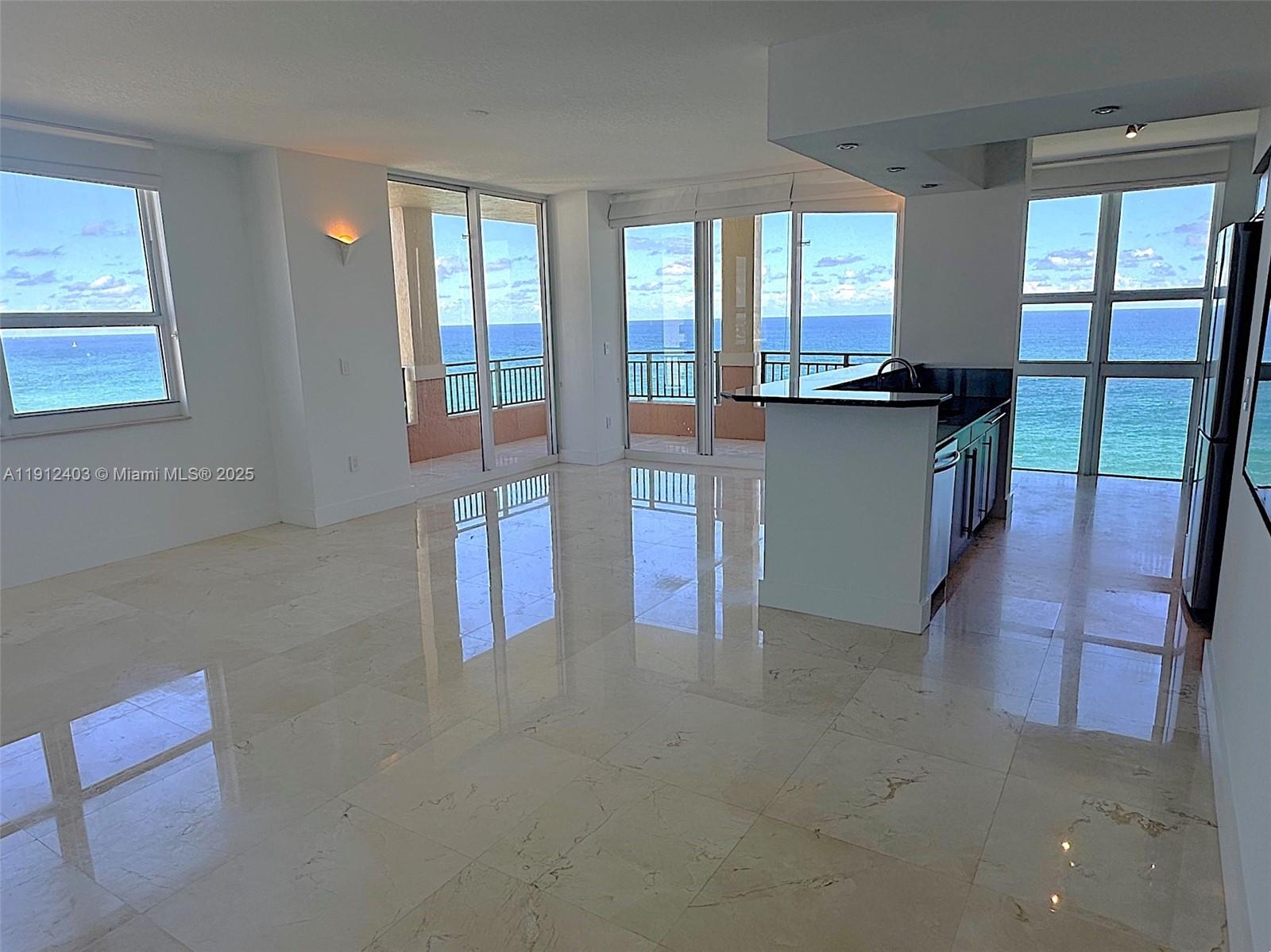 Photo of 2080 Ocean Dr #MPH12, Hallandale Beach, Florida, 33009 - Large living space with great views