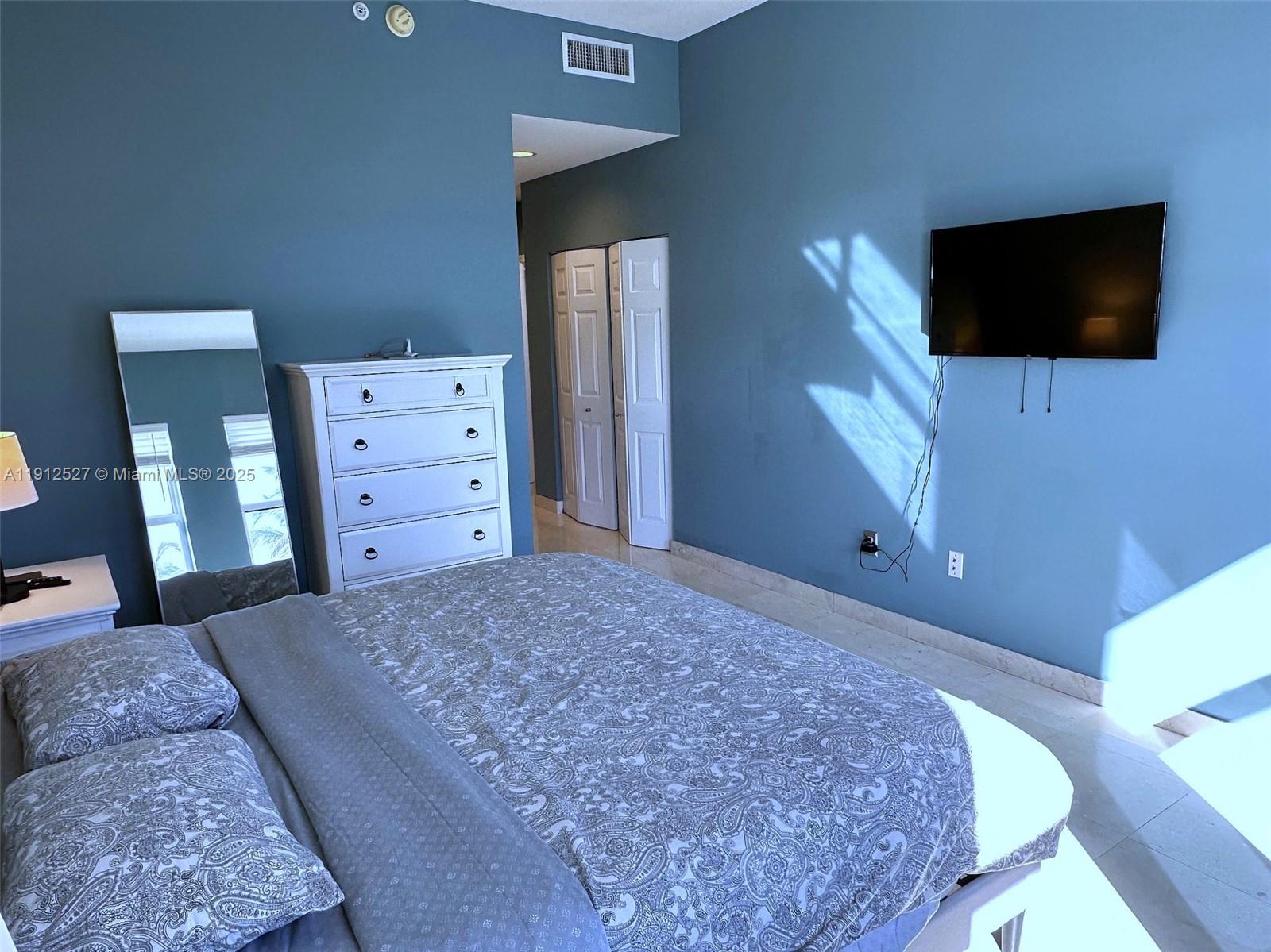 Photo of 2080 Ocean Dr #112, Hallandale Beach, Florida, 33009 - with mounted TV