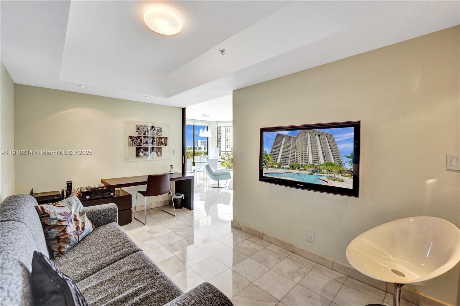 Photo of 20281 Country Club Dr  #607, Aventura, Florida, 33180 - Family, office, guest bedroom - in addition to the 3 bedrooms