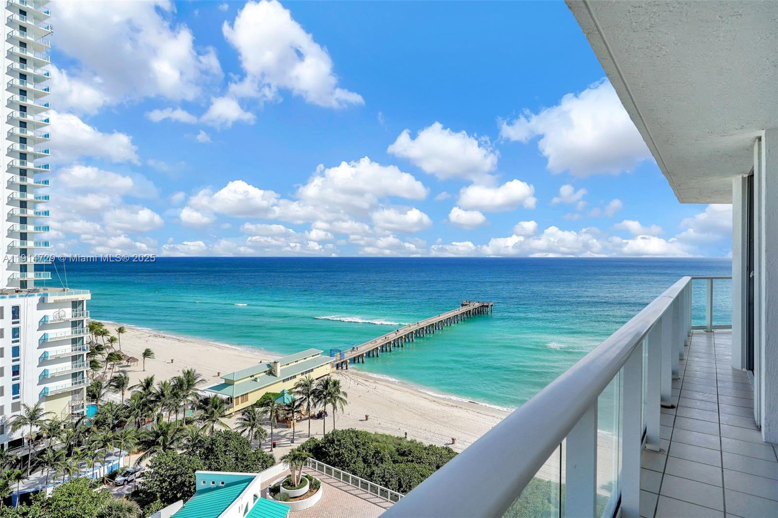 Photo of 16485 Collins Ave #1236, Sunny Isles Beach, Florida, 33160 - from the primary bedroom balcony