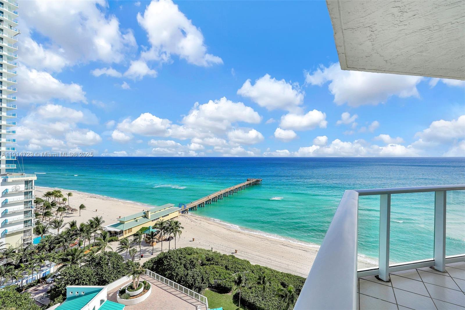 Photo of 16485 Collins Ave #1236, Sunny Isles Beach, Florida, 33160 - view from your balcony