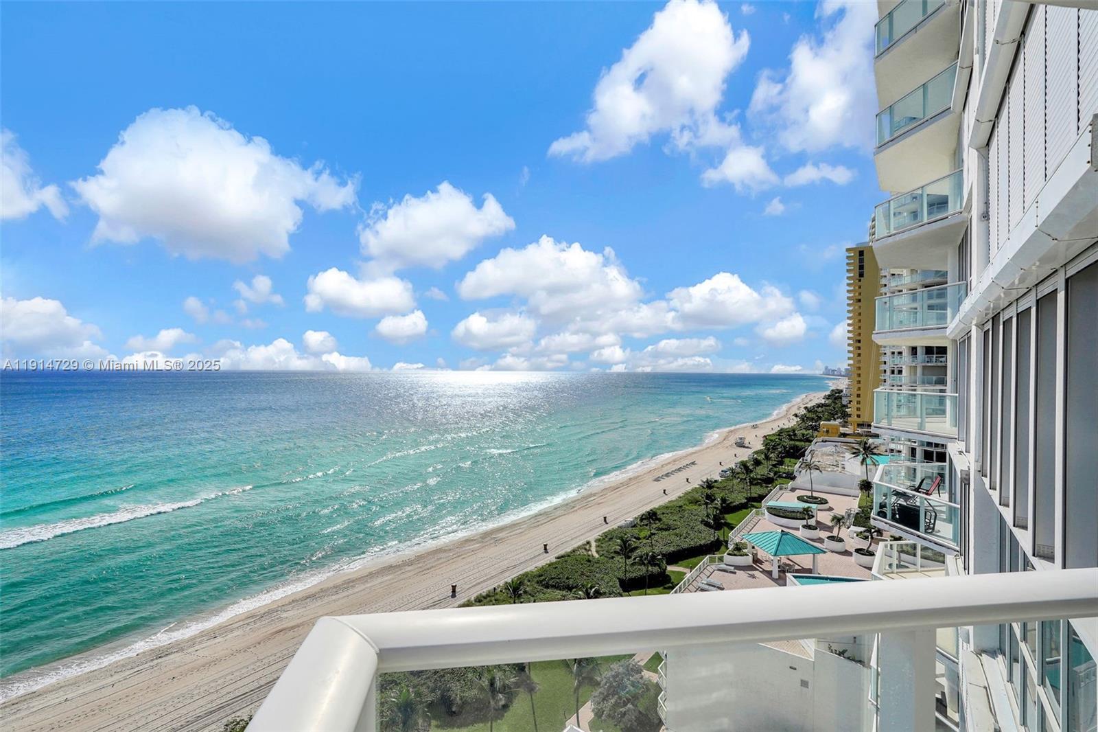 Photo of 16485 Collins Ave #1236, Sunny Isles Beach, Florida, 33160 - view from your balcony