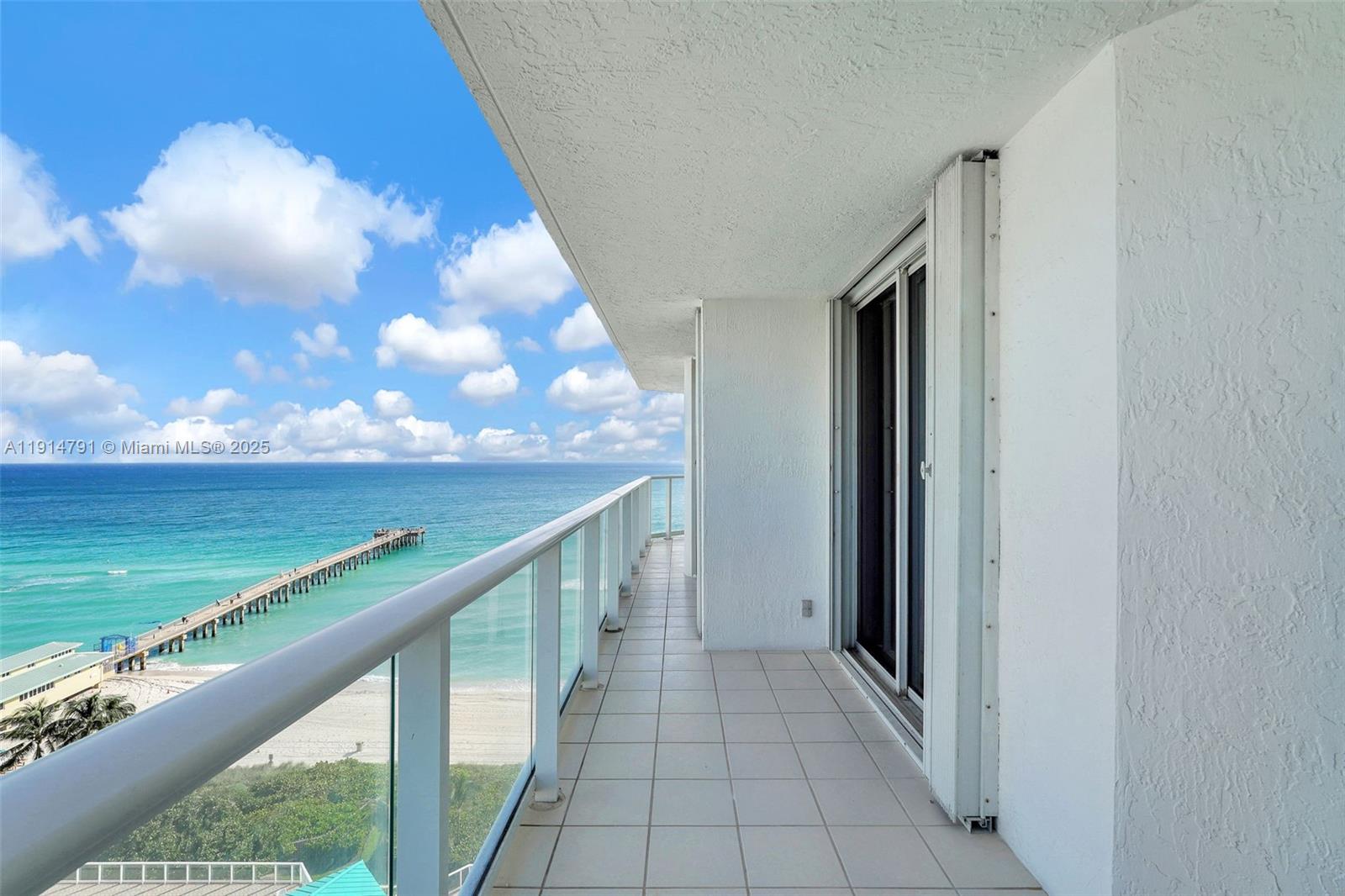 Photo of 16485 Collins Ave  #1236, Sunny Isles Beach, Florida, 33160 - large wrap around balcony