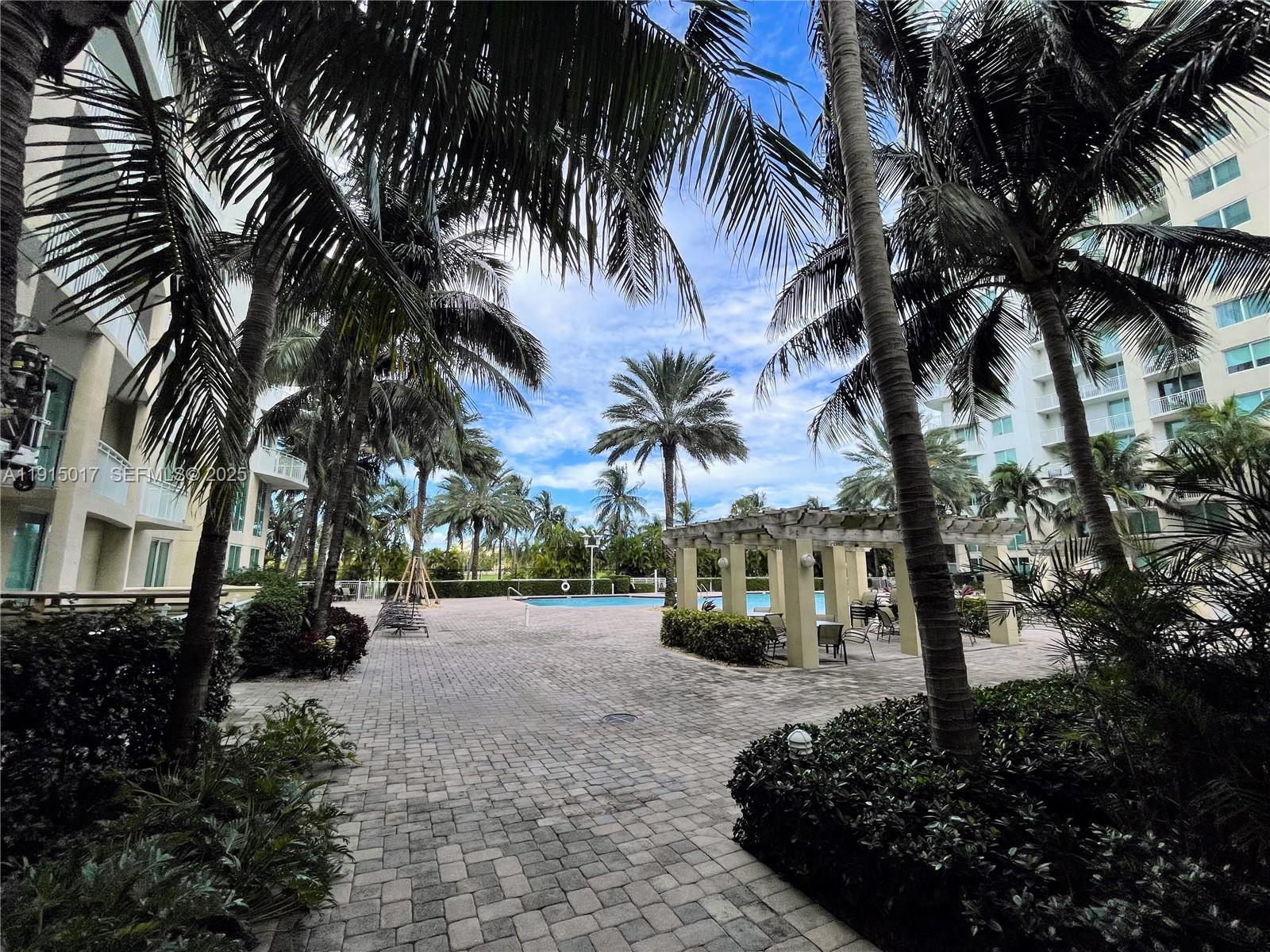 Photo of 1745 Hallandale Beach Blvd #1903W, Hallandale Beach, Florida, 33009 - pool area