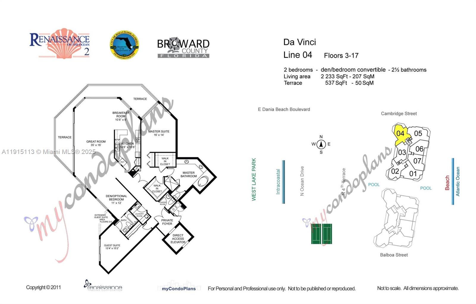 Photo of 6051 Ocean Dr  #704, Hollywood, Florida, 33019 - 