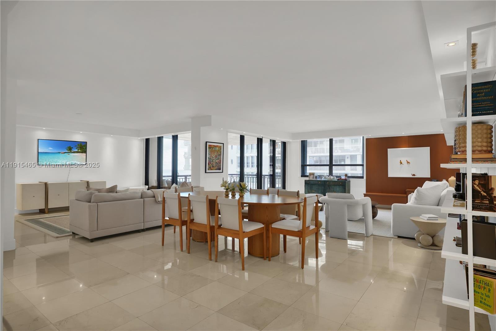 Photo of 10175 Collins Ave  #504, Bal Harbour, Florida, 33154 - View from Foyer