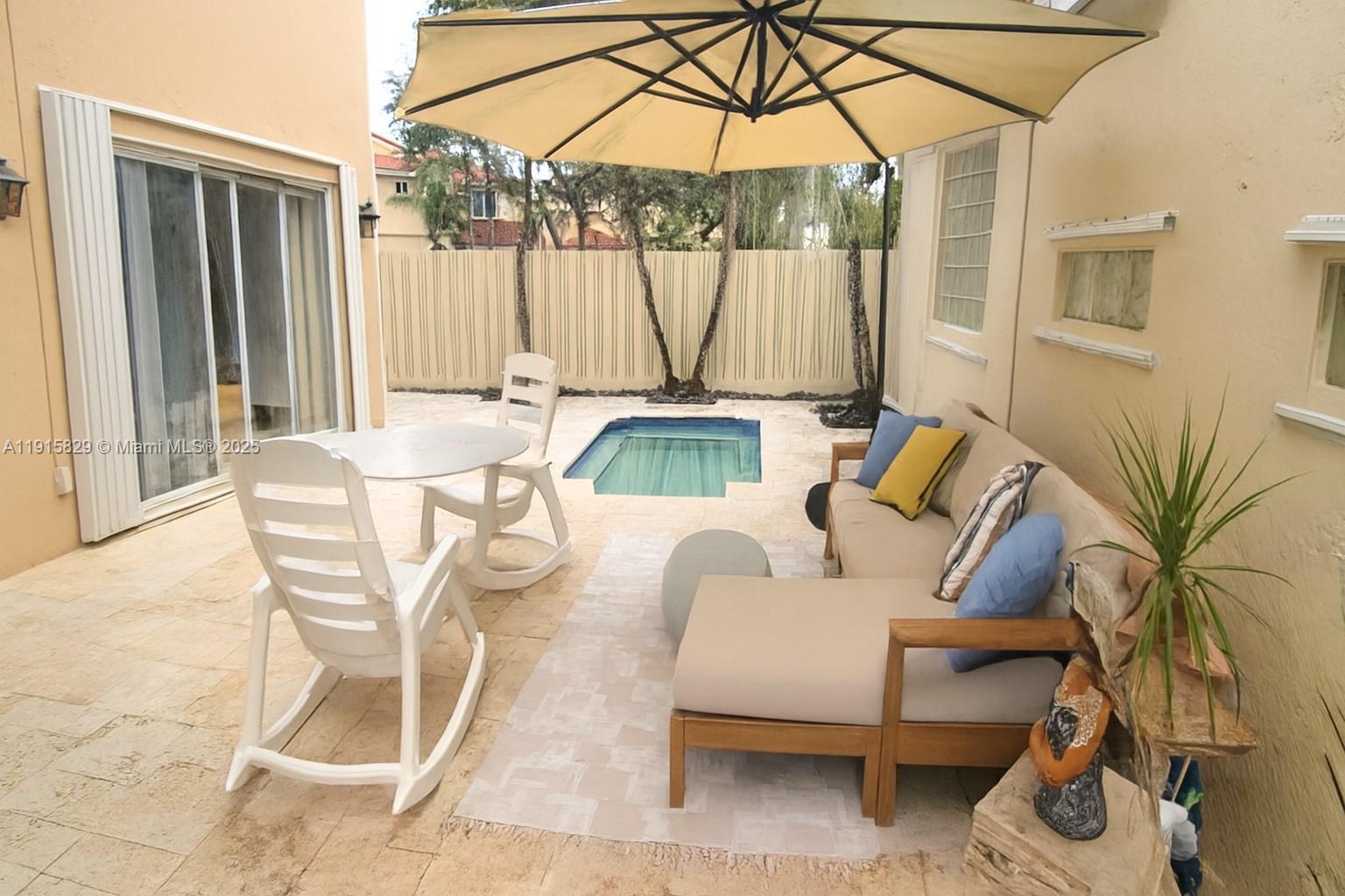 Photo of 1055 Yellow Birch Ter  (1055), Hollywood, Florida, 33019 - Backyard - SPA