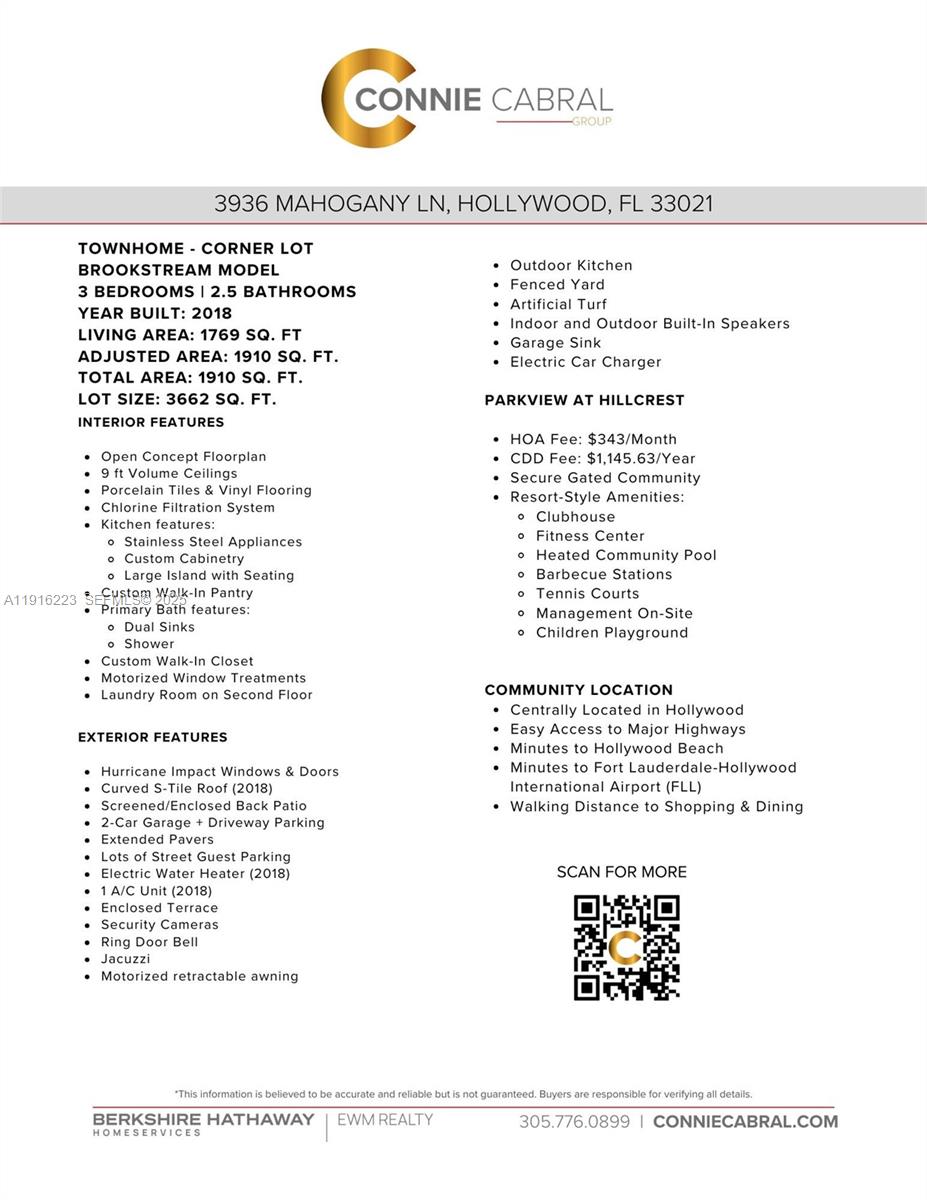 Ver detalles 3936 3 / 3 1769 sq. ft. $ 2025-11-18 0 foto