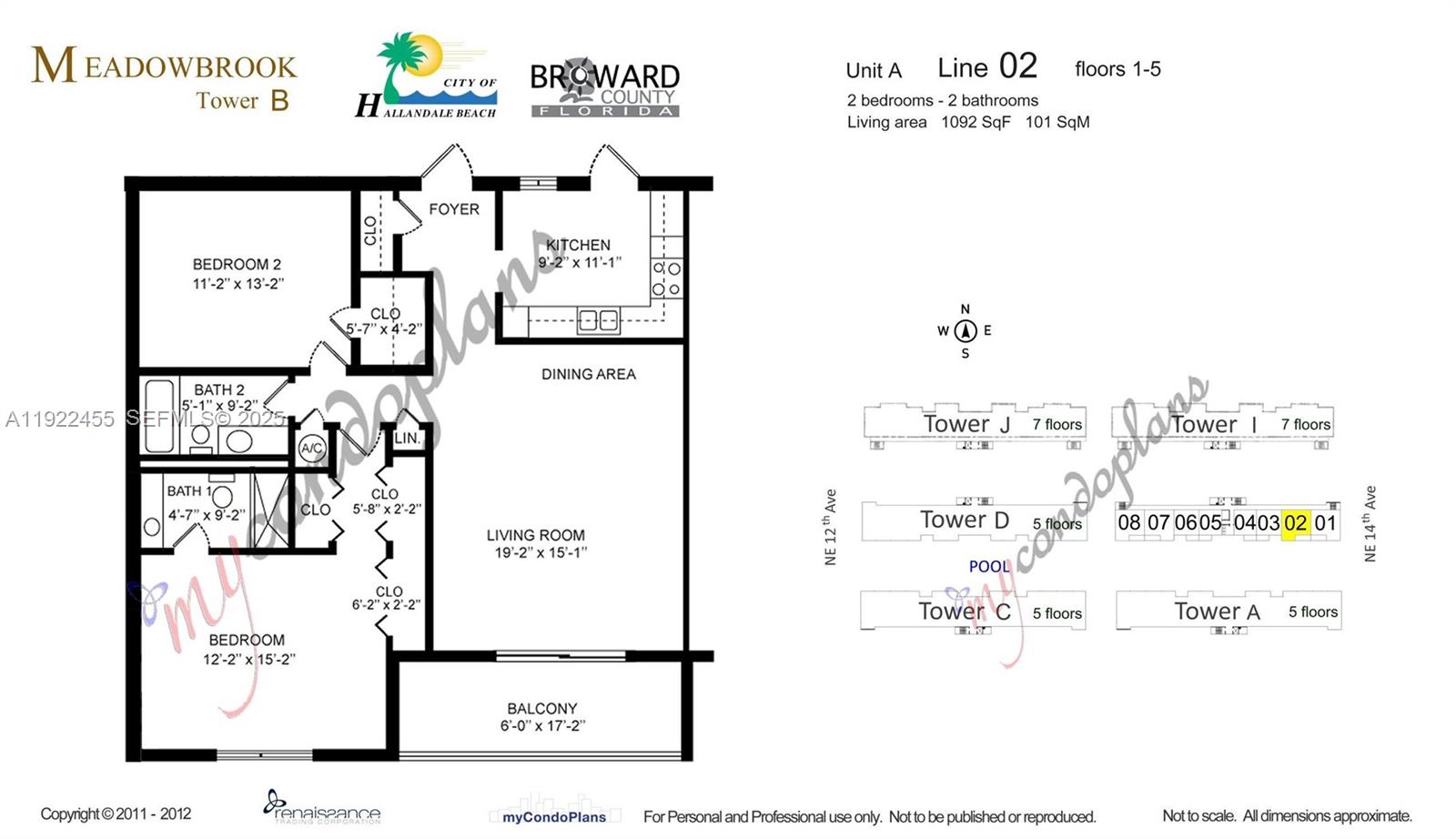 Photo of 233 14th Ave #402, Hallandale Beach, Florida, 33009 -
