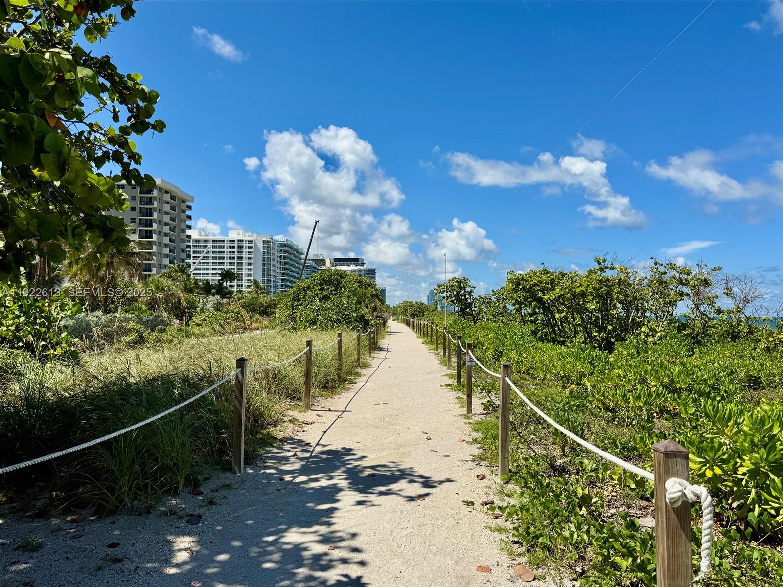 Photo of 8877 Collins Ave #809, Surfside, Florida, 33154 - Walking path