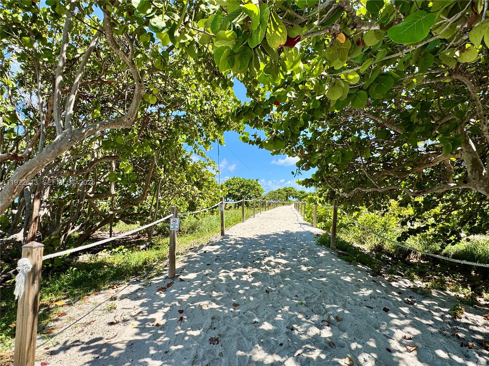 Photo of 8877 Collins Ave #809, Surfside, Florida, 33154 - Walking path