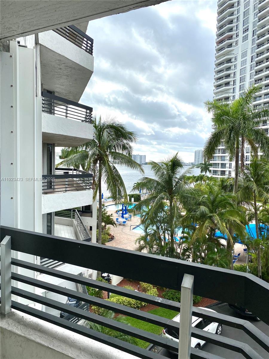 Photo of 19195 36th Ct #402, Aventura, Florida, 33180 - Waterviews from the balcony
