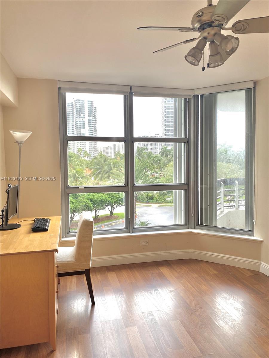 Photo of 19195 36th Ct #402, Aventura, Florida, 33180 - Garden views from bedroom