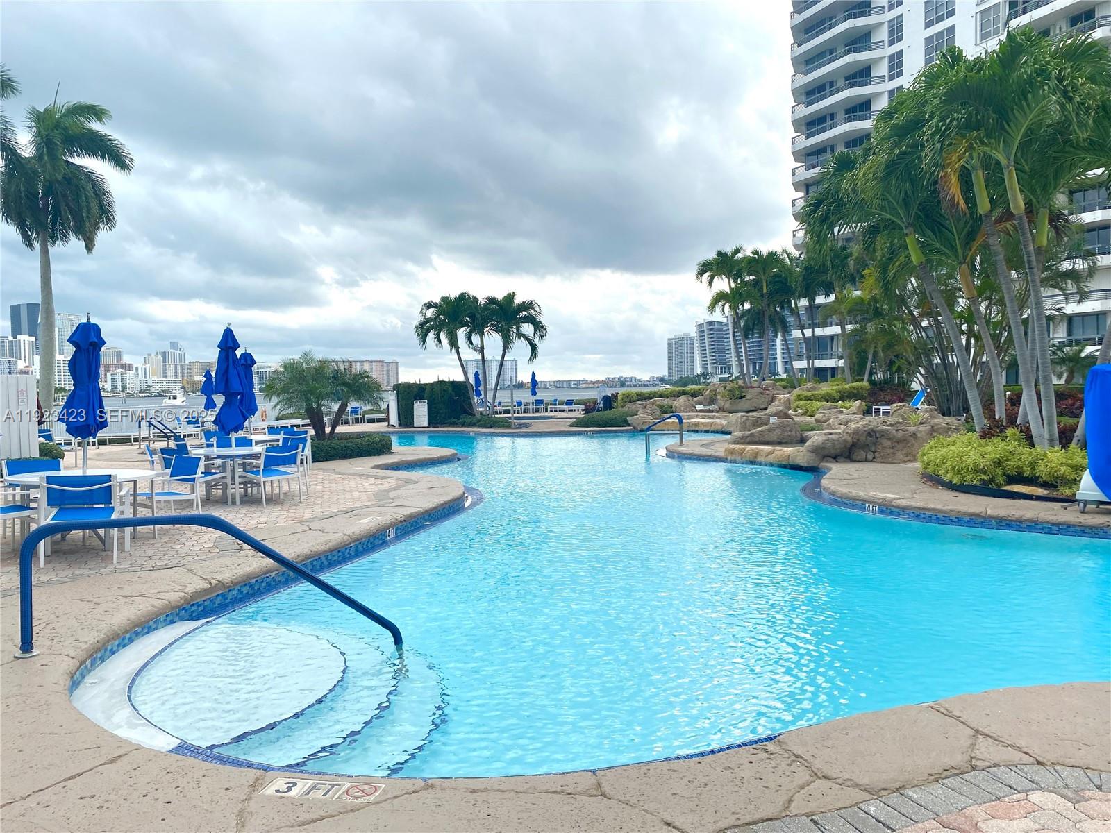 Photo of 19195 36th Ct #402, Aventura, Florida, 33180 - heated pool