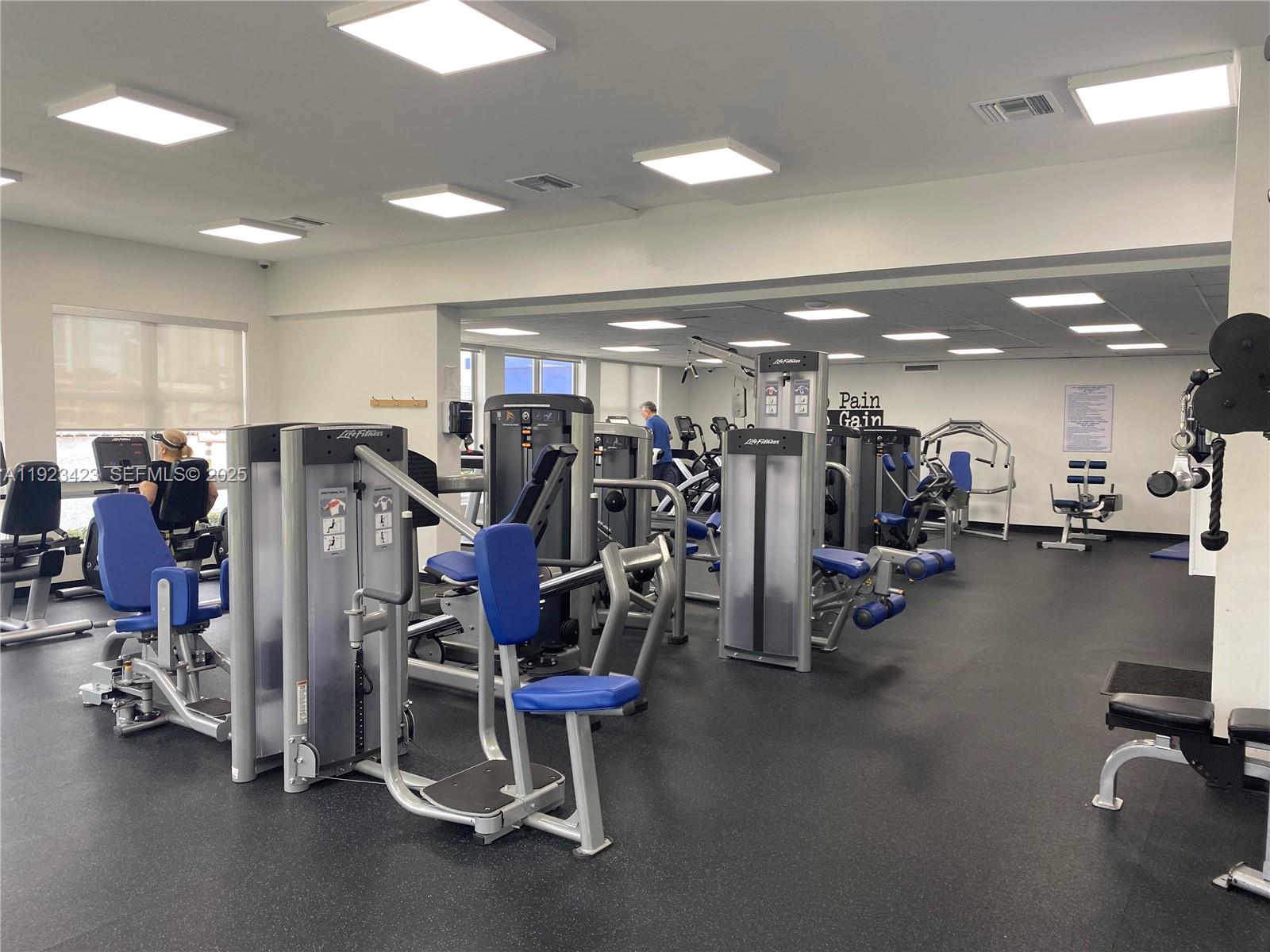 Photo of 19195 36th Ct #402, Aventura, Florida, 33180 - state of the art gym