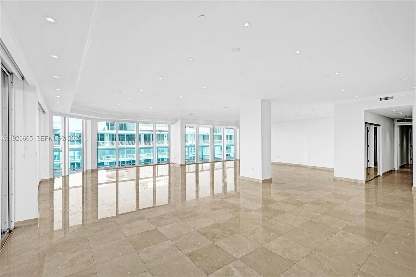 Photo of 10101 Collins Ave  #17A, Bal Harbour, Florida, 33154 - living / dining room