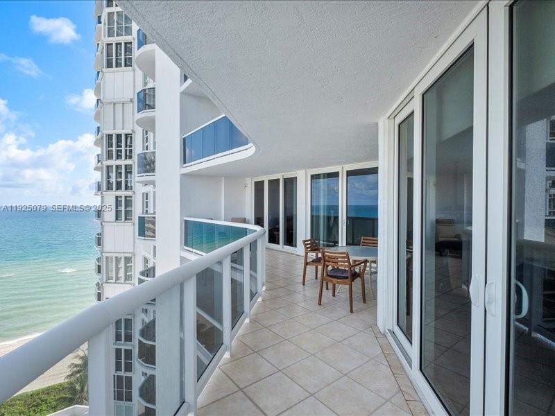 Photo of 16711 Collins Ave  #1604, Sunny Isles Beach, Florida, 33160 - large balcony