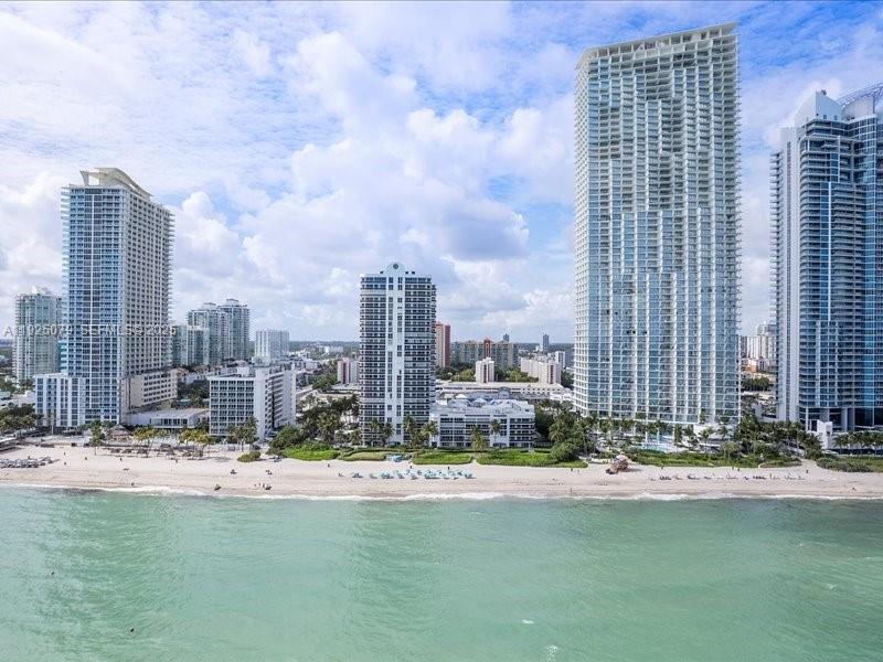 Photo of 16711 Collins Ave  #1604, Sunny Isles Beach, Florida, 33160 - beach view