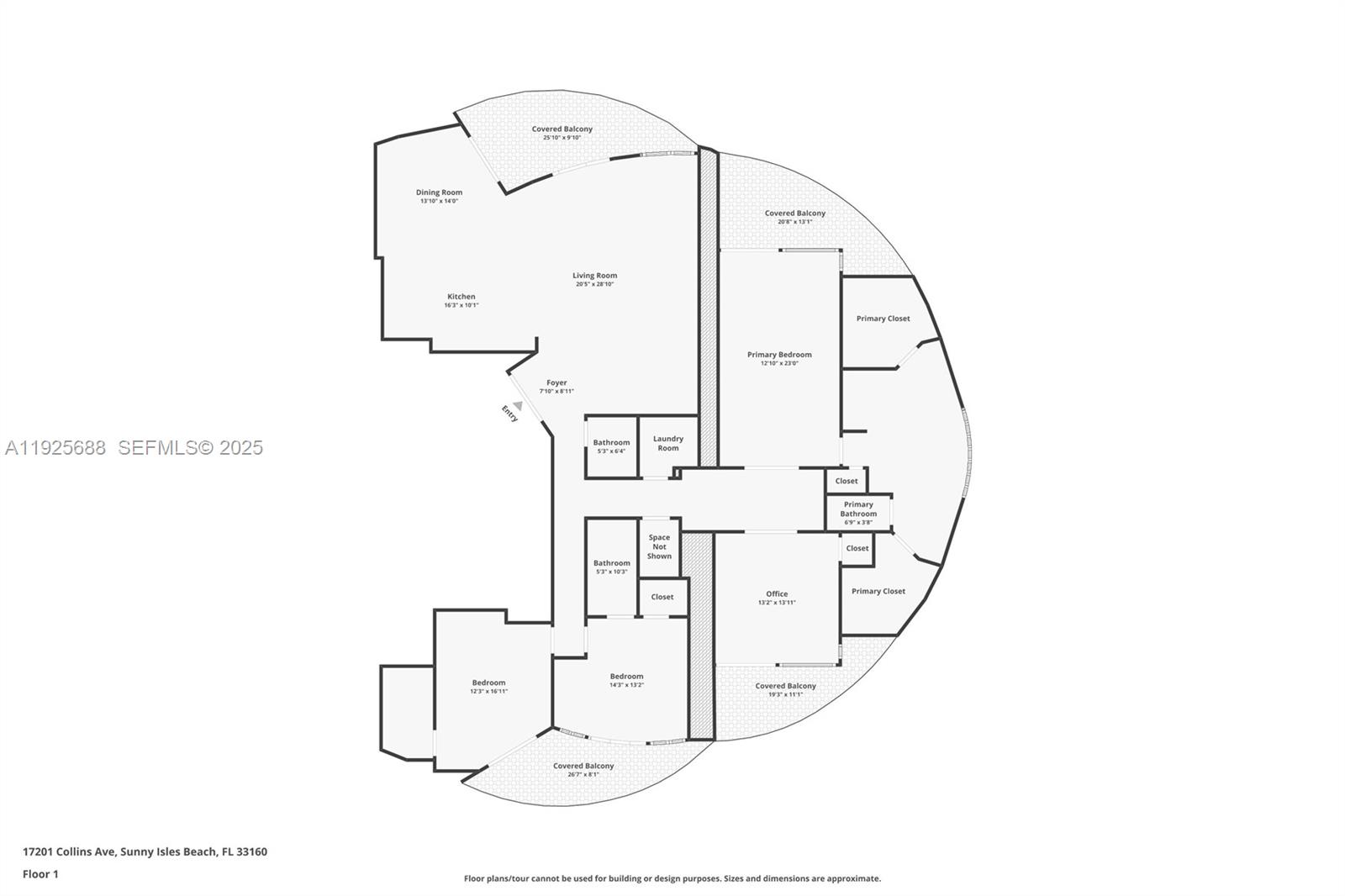 Photo of 17201 Collins Ave #3505, Sunny Isles Beach, Florida, 33160 -