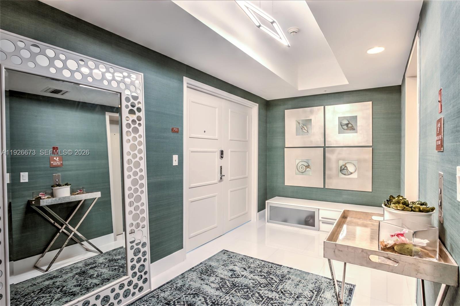 Photo of 3535 OCEAN DR  #705, Hollywood, Florida, 33019 - Private elevator entrance