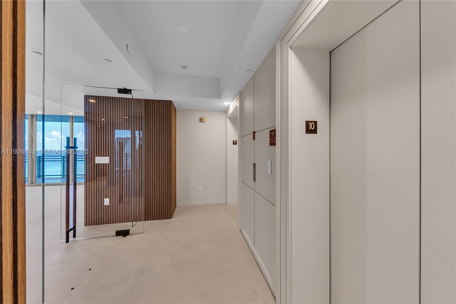 Photo of 3535 Ocean Dr  #1003, Hollywood, Florida, 33019 - PRIVATE ELEVATOR FOYER