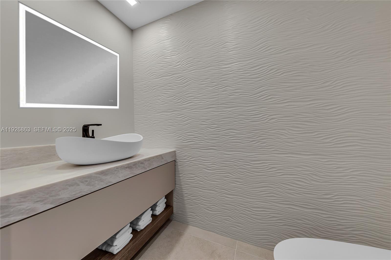 Photo of 3535 Ocean Dr  #1003, Hollywood, Florida, 33019 - POWDER ROOM