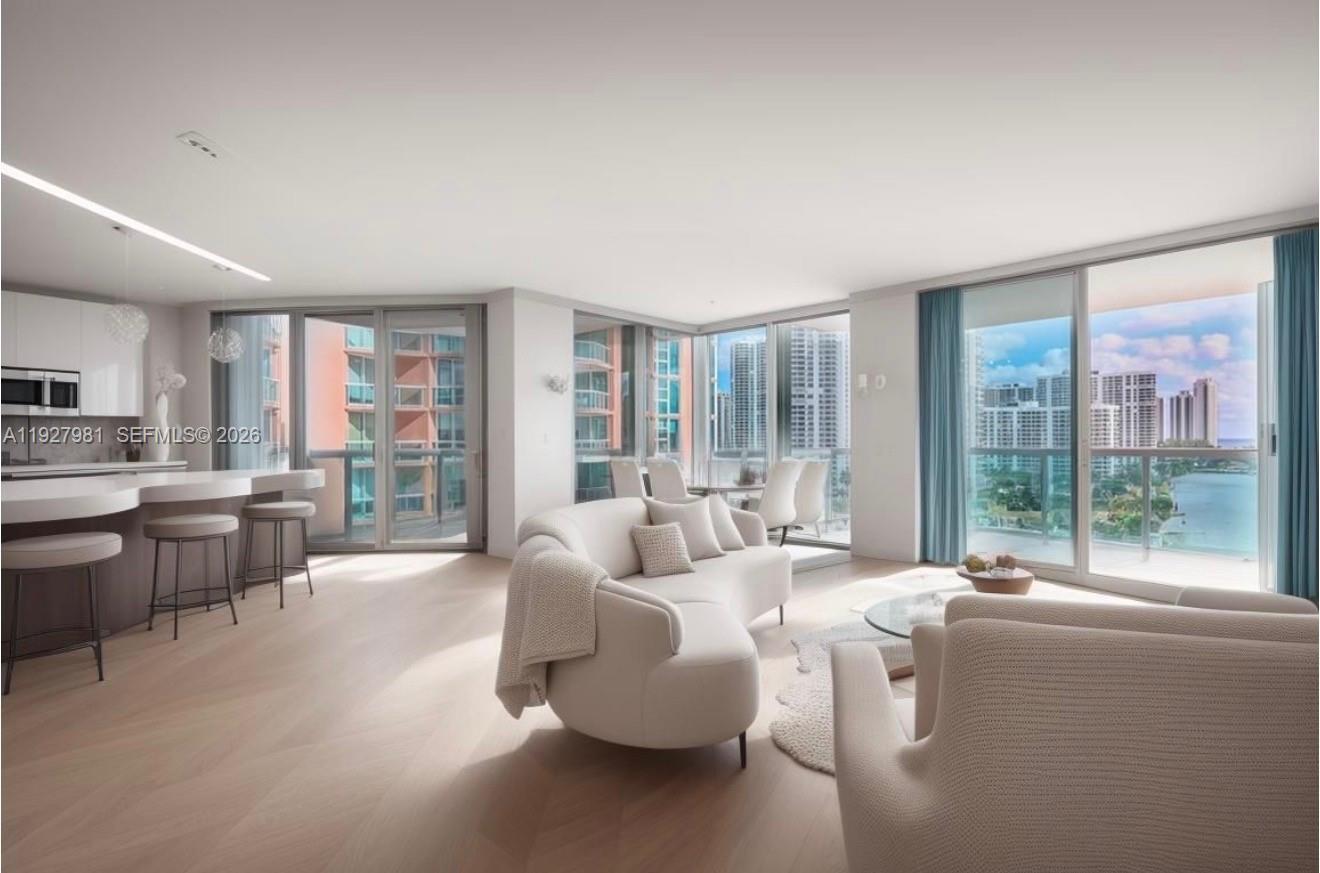 Photo of 3370 Hidden Bay Dr #1207, Aventura, Florida, 33180 - Virtually Staged