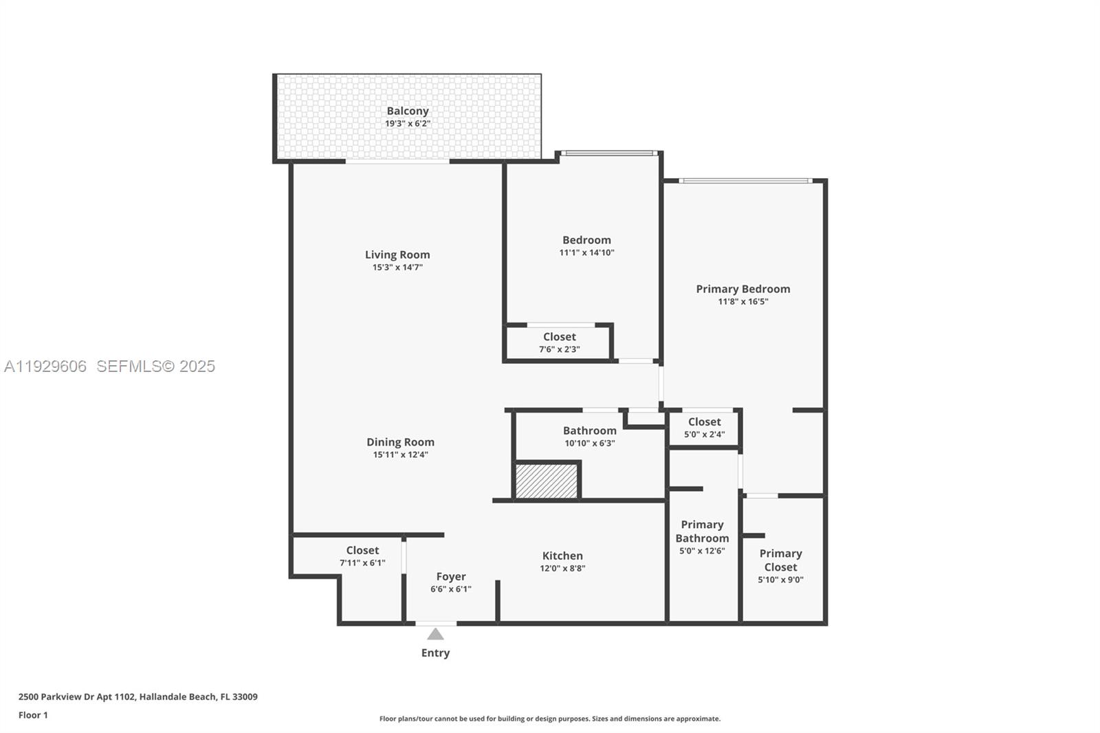 Photo of 2500 Parkview Dr  #2102, Hallandale Beach, Florida, 33009 - 