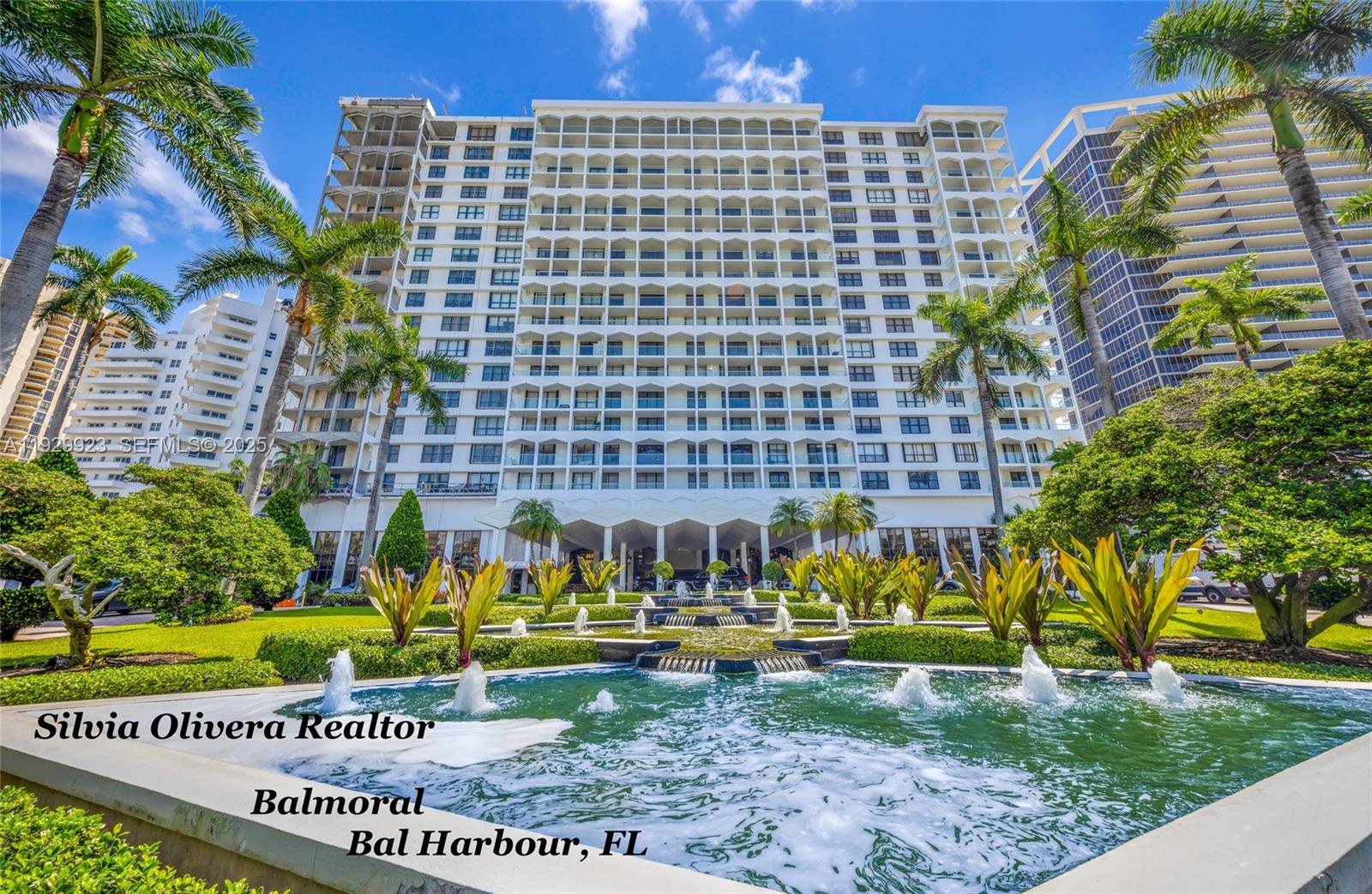 Photo of 9801 Collins Ave #8N Ocean Views, Bal Harbour, Florida, 33154 - Balmoral Condo with new glass balconies