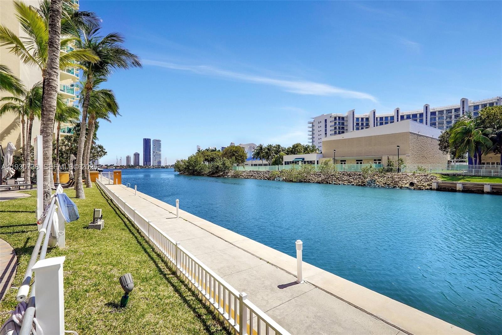 Photo of 3340 190th St  #1101, Aventura, Florida, 33180 - Path around 24 acre community