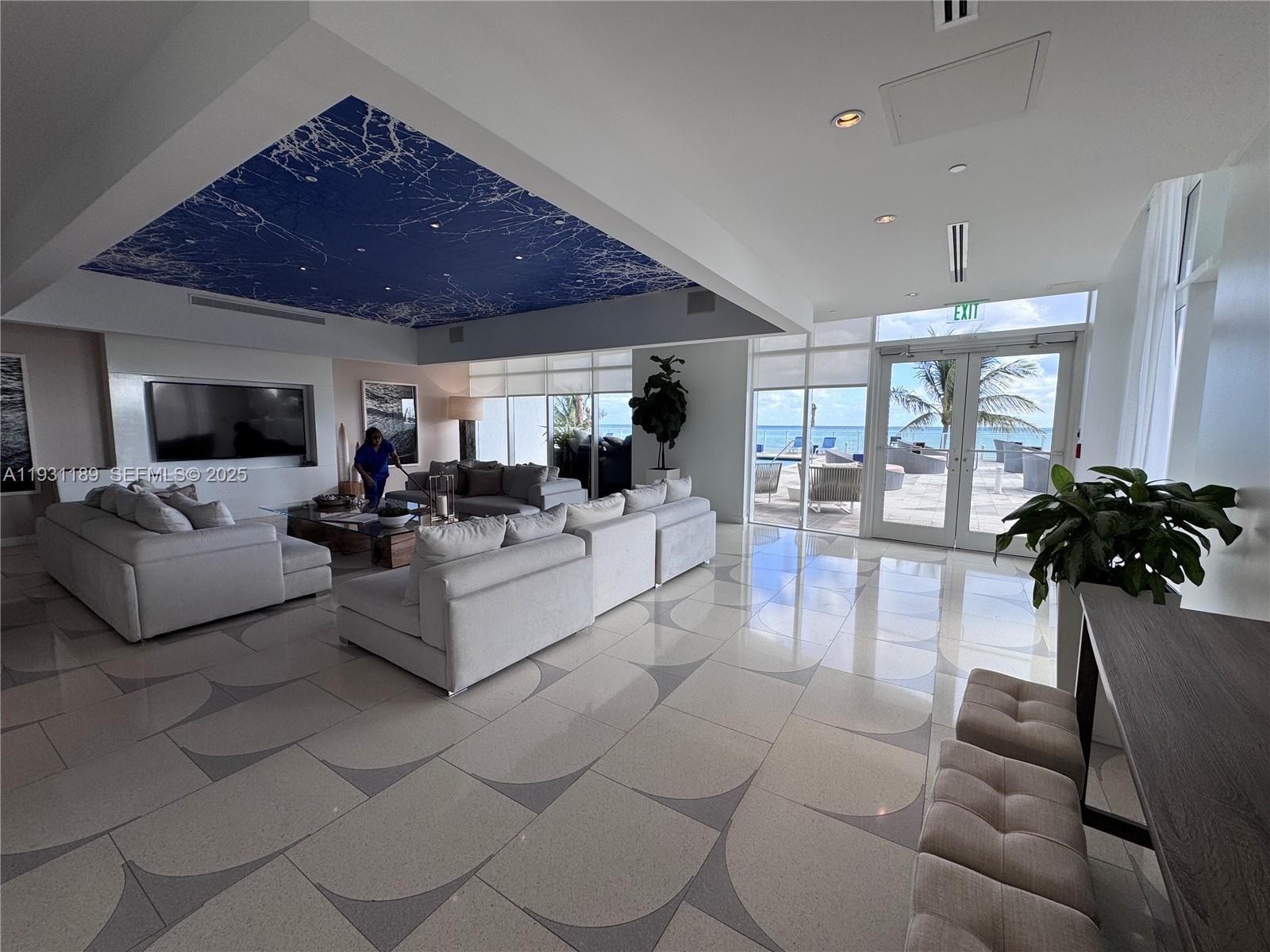 Photo of 3951 Ocean Dr #1001, Hollywood, Florida, 33019 - Community Media Room