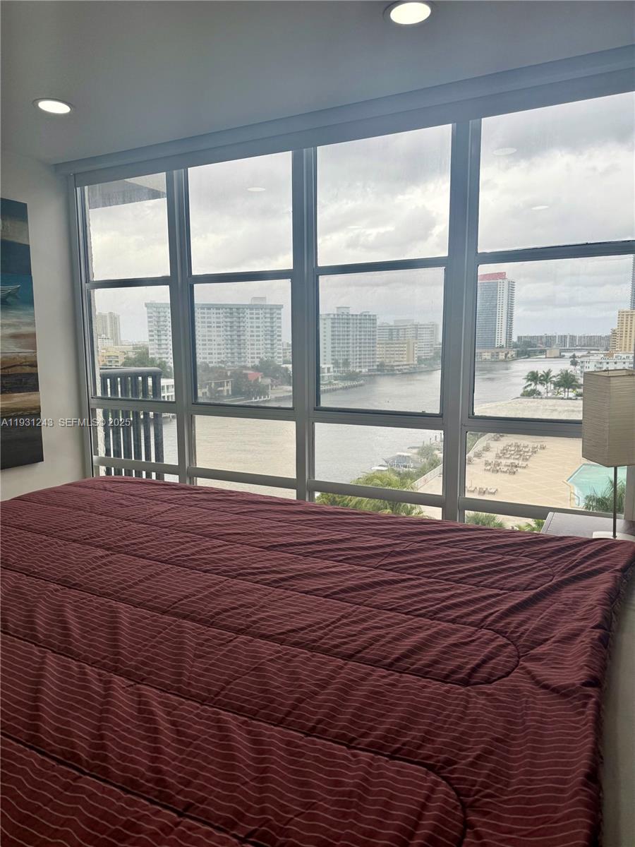 Photo of 2017 Ocean Dr  #807, Hallandale Beach, Florida, 33009 - View from Bedroom