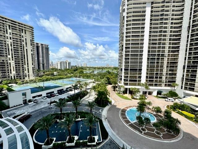 Photo of 20201 Country Club Dr  #903, Aventura, Florida, 33180 - View from Master Bedroom Balcony