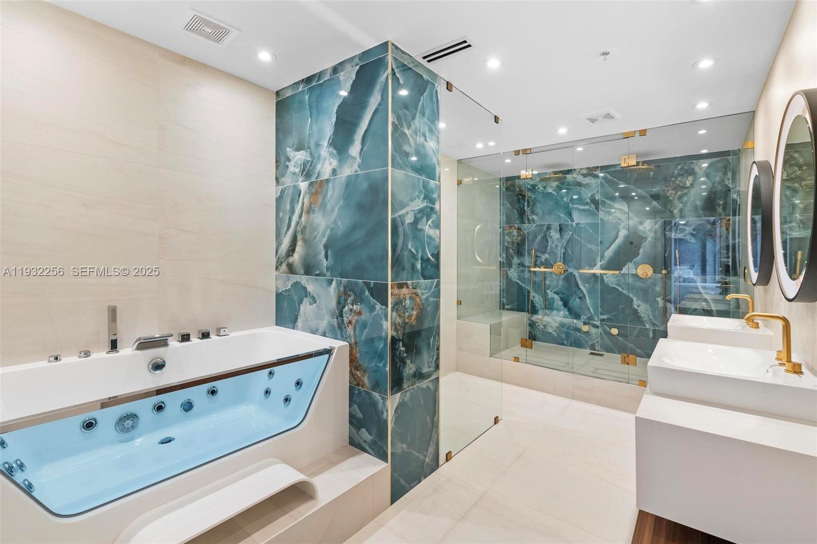 Photo of 16711 Collins Ave  #TS-03, Sunny Isles Beach, Florida, 33160 - master  Bath Jacuzzy